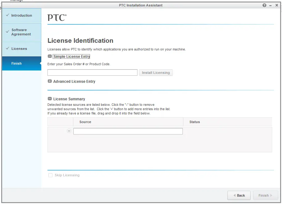 Installation of PTC Creo 3.0 Parametric