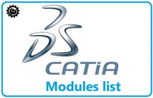 CATIA V5 Modules list