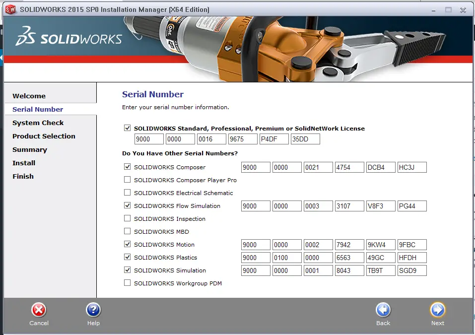 Solidworks installation