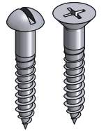 Types of screws | Screw Head types