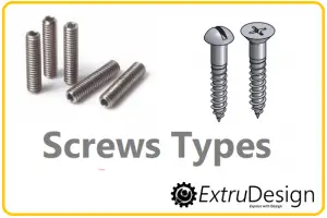 Types of Screws | Screw Head types