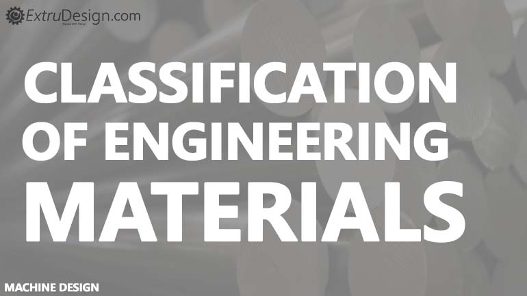 Classification of Materials