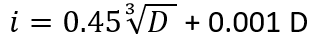 Fundamental deviation calculations