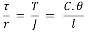 torsion equation