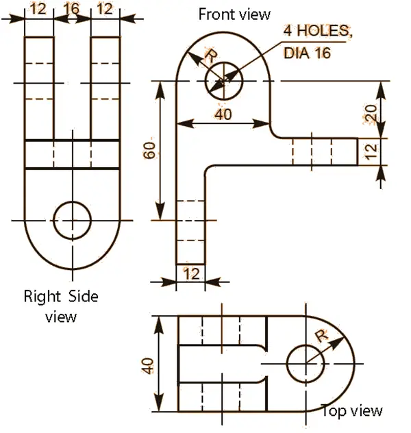 ptc creo drawing tutorial