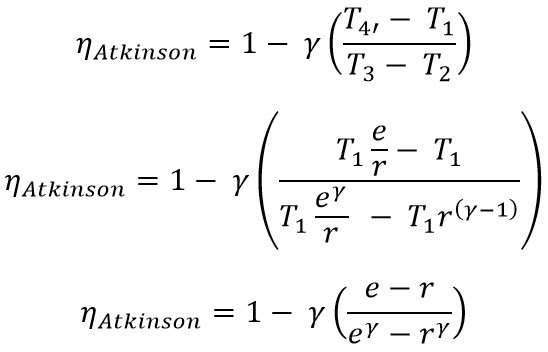 Atkinson Cycle Efficiency