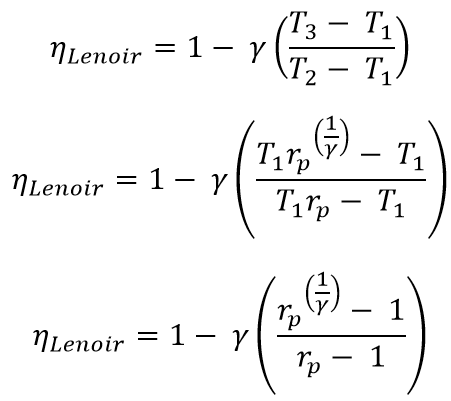 Lenoir Cycle efficiency