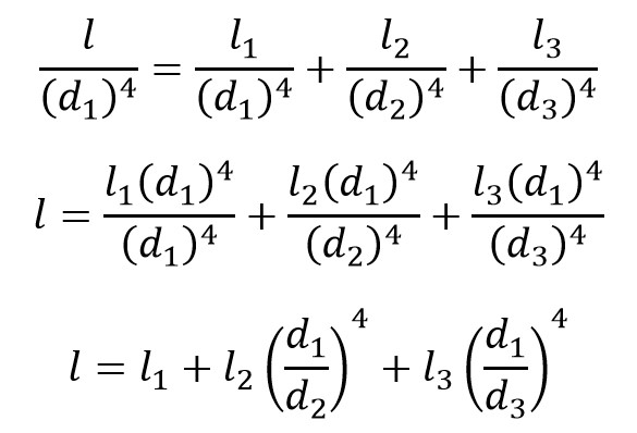 Torsionally Equivalent Shaft length