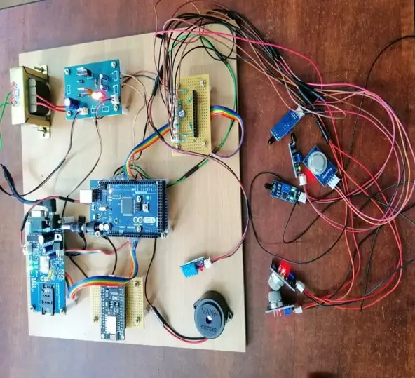 Hardware module of the Fire Detection in Forest