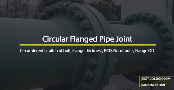 Circular Flanged Pipe Joint