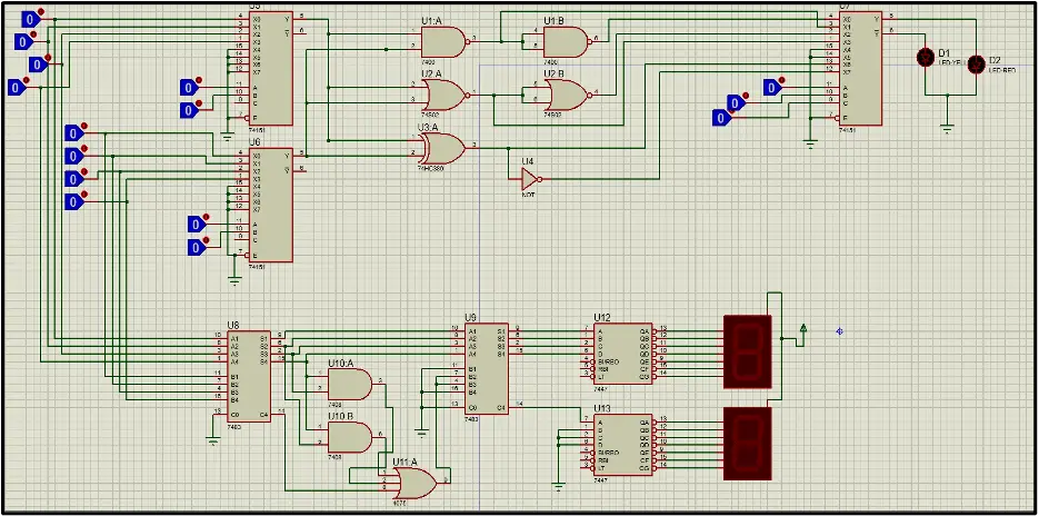 Analysis of 4 bit ALU