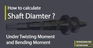 How to calculate Shaft Diameter under Twisting and Bending Moment?