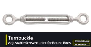 Turnbuckle: Adjustable Screwed Joint for Round Rods