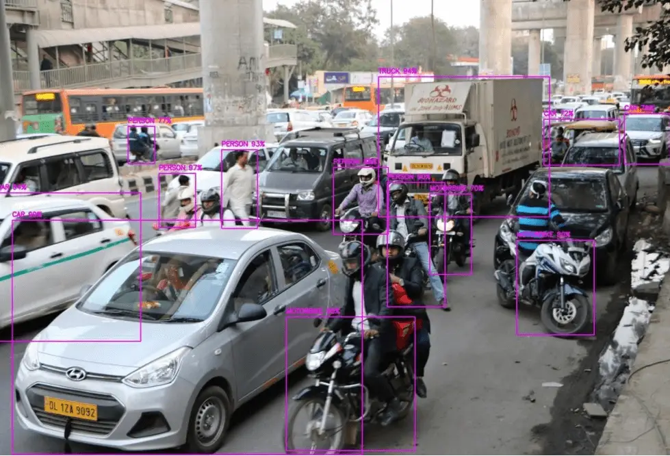 Real-Time Moving Object Detection for Day-Night Surveillance using AI