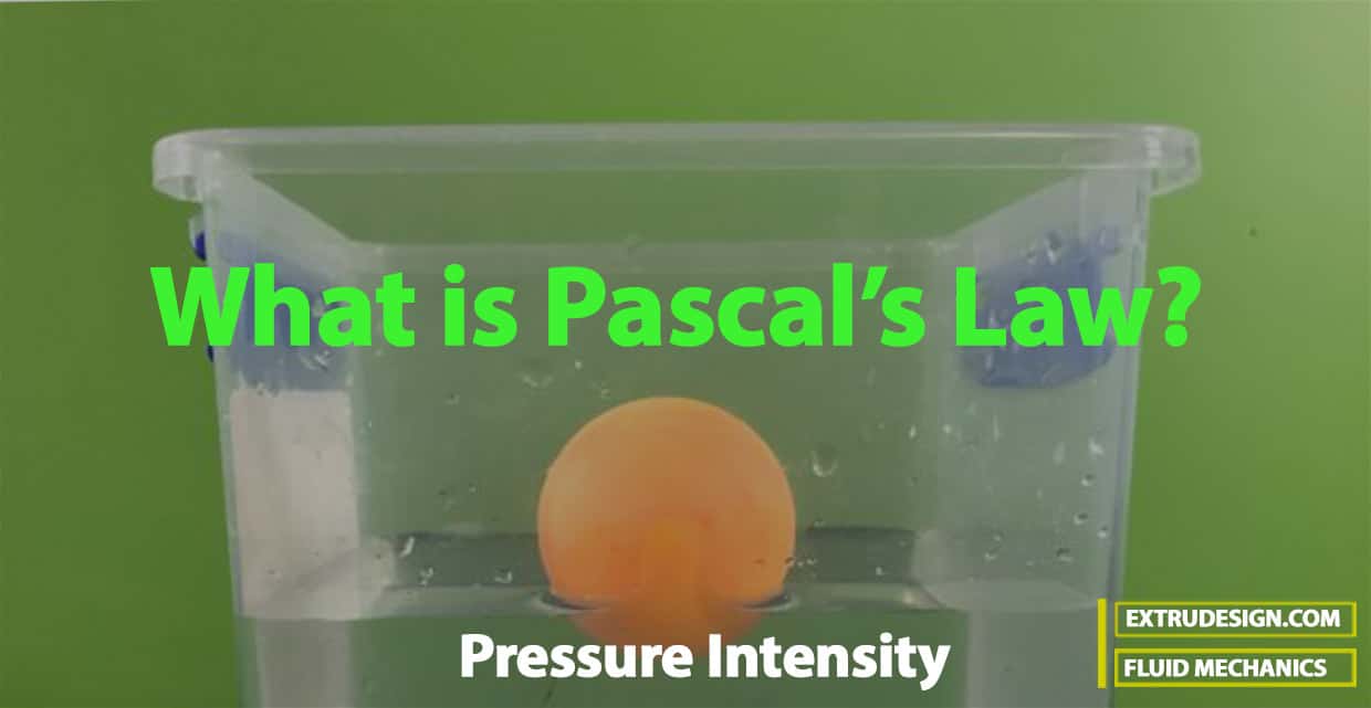 What is Pascal's Law? | Pressure Intensity