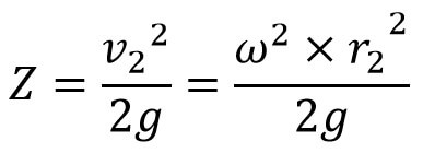 Equation of Forced Vortex Flow