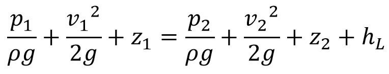 Bernoulli's Equation of Motion of a Real Fluid