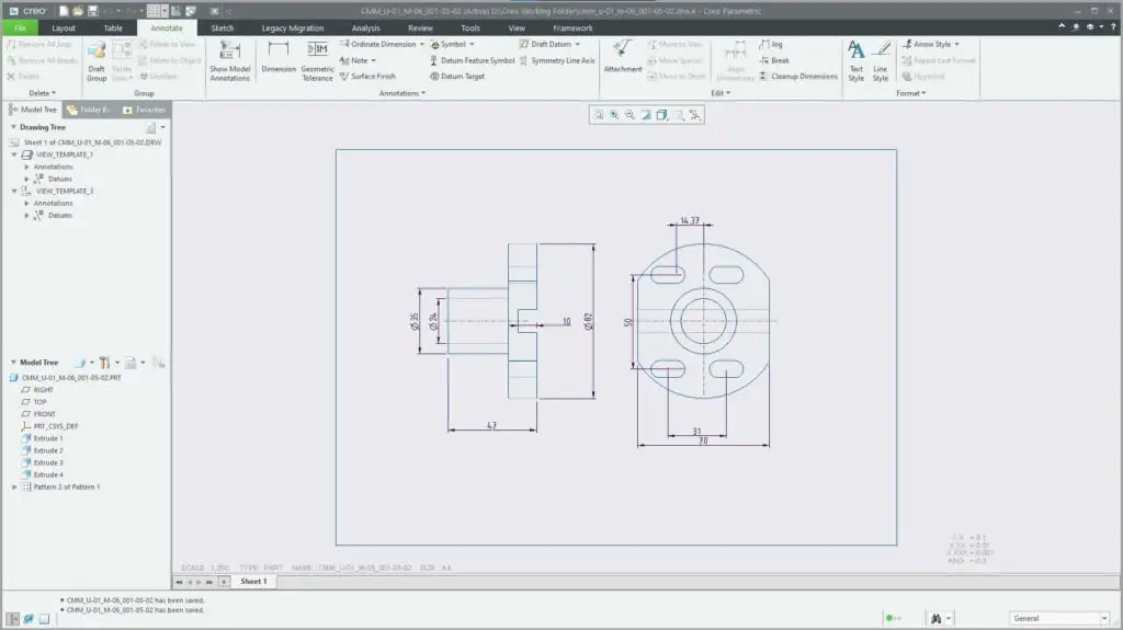 How to Replace a Model in Drawing in Creo 6.0? - ExtruDesign