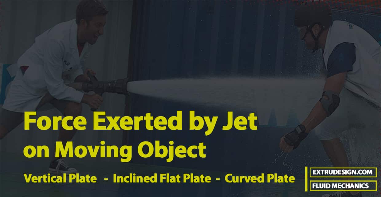 Force Exerted by Jet on Moving Object