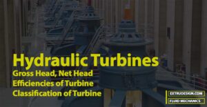 Hydraulic Turbines – Heads,  Efficiencies and Classification