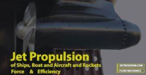 How to calculate Force and Efficiency of Jet Propulsion of Ships?
