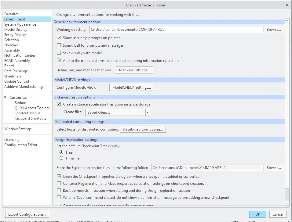 Mapkeys in Creo - Keyboard Shortcuts for Standard Views