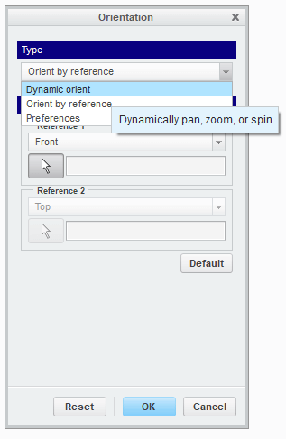 Importing saved view orientations in Creo
