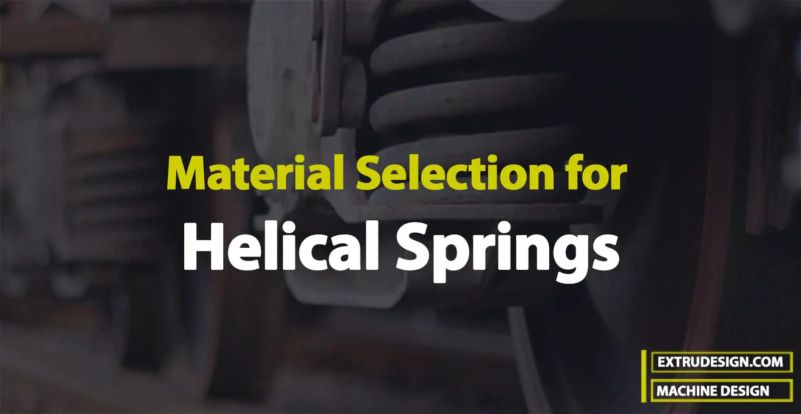Material for Helical Springs