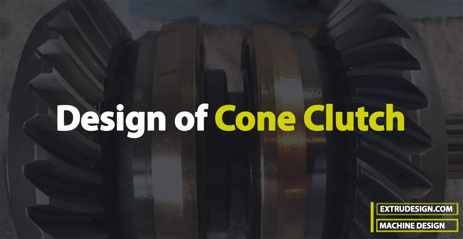 Design of a Cone Clutch | Friction Clutch