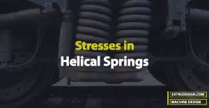 Stresses in Helical Springs of Circular Wire