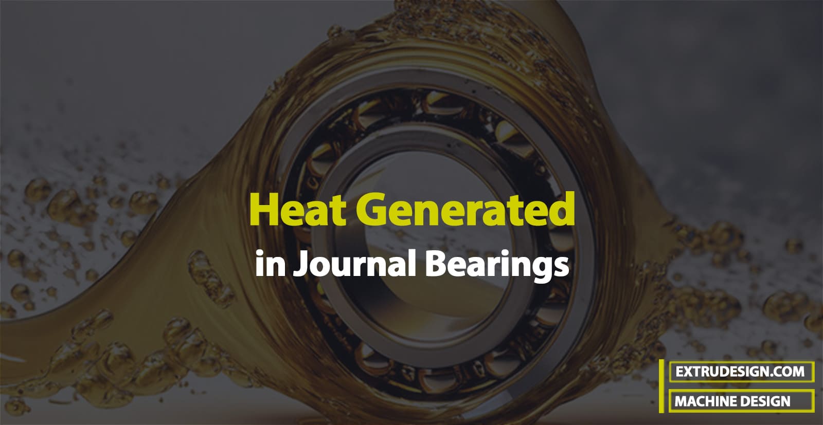 Heat Generated in Journal Bearing